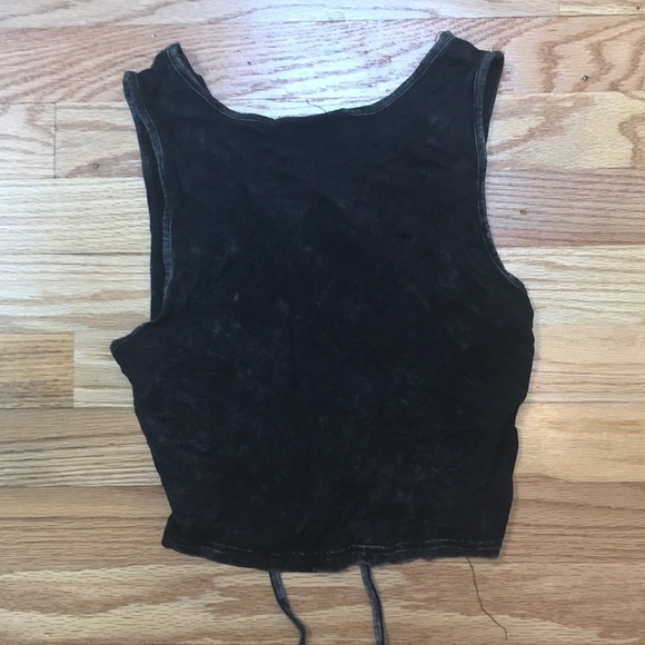 Cropped tie tank top - Picture 5 of 5